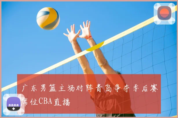 广东男篮主场对阵青岛争夺季后赛席位CBA直播