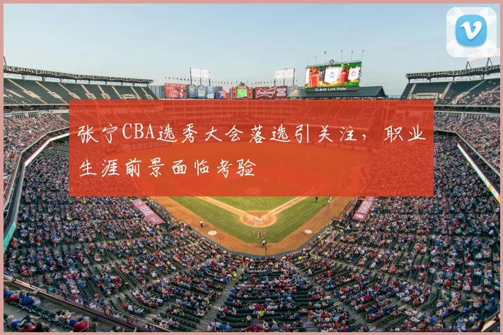 张宁CBA选秀大会落选引关注，职业生涯前景面临考验