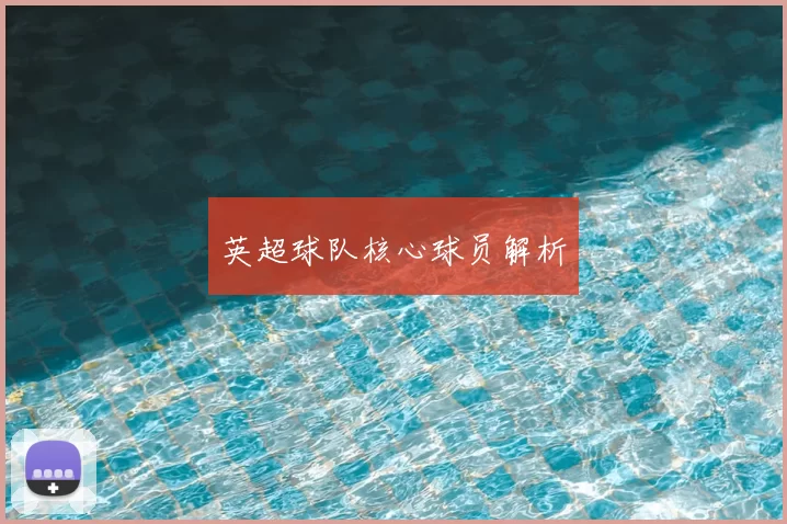 英超球队核心球员解析