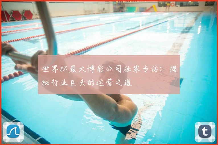 世界杯最大博彩公司独家专访:揭秘行业巨头的运营之道