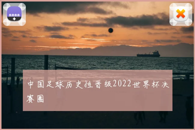 中国足球历史性晋级2022世界杯决赛圈