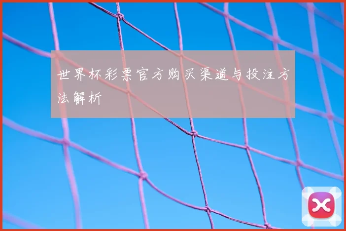 世界杯彩票官方购买渠道与投注方法解析