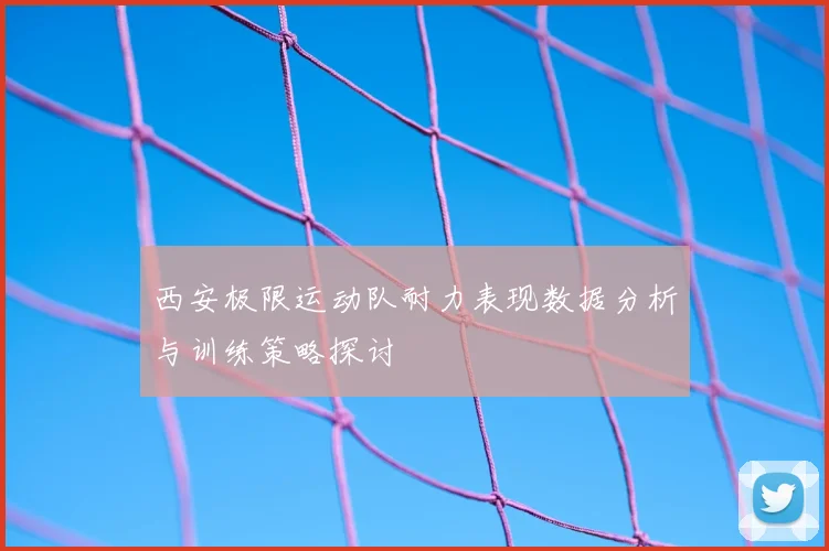 西安极限运动队耐力表现数据分析与训练策略探讨