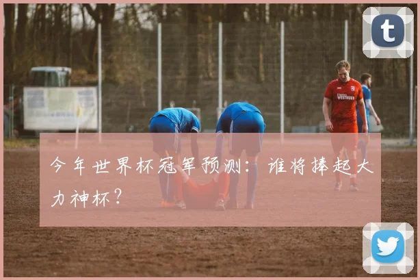 今年世界杯冠军预测:谁将捧起大力神杯?